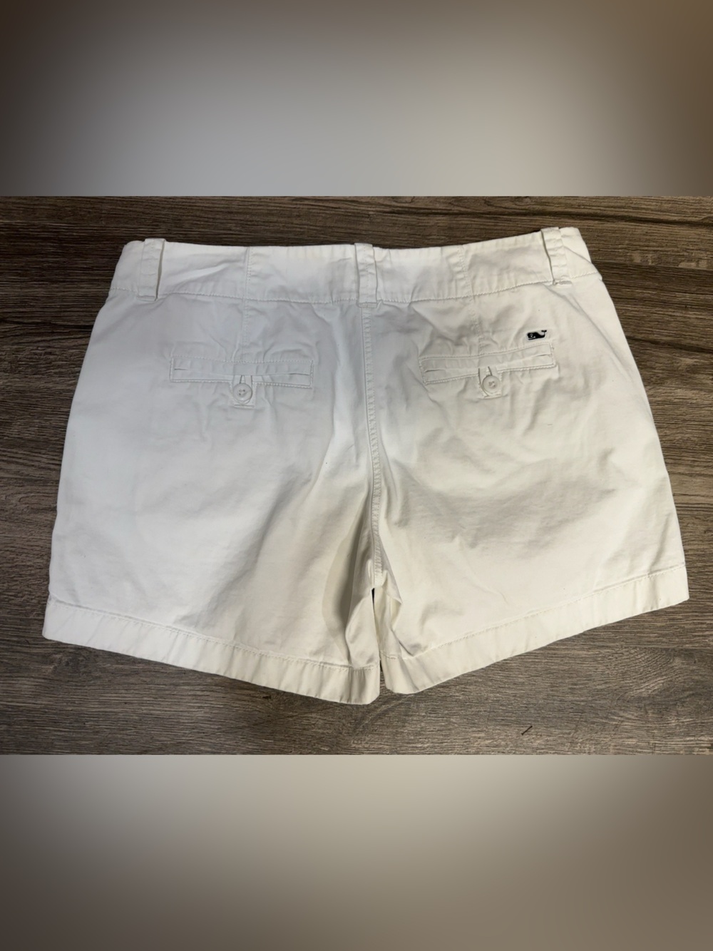 Vineyard Vines Women’s White Stretch Chino Shorts Size 6 Preppy Summer - Picture 6 of 8